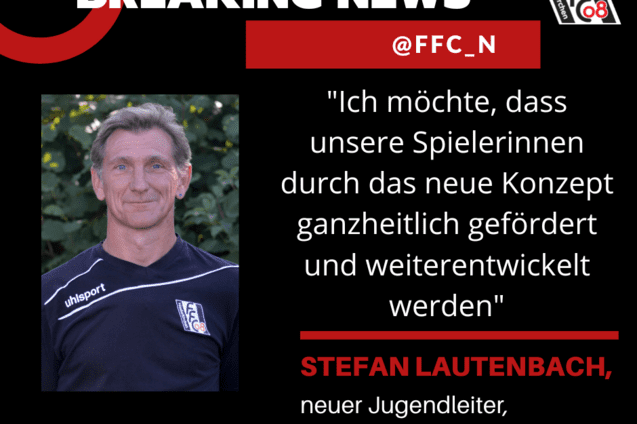 Portr&auml;t eines Mannes in Sportkleidung vor einer gr&uuml;nen Hintergrundkulisse, mit Text &uuml;ber seine Ziele als Jugendleiter.